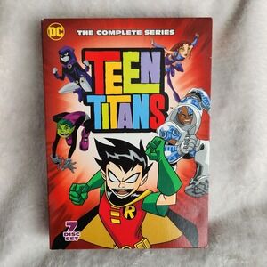 Teen Titans Complete Series 7-Disc DVD Box Set with Slip Cover Fast Shipping